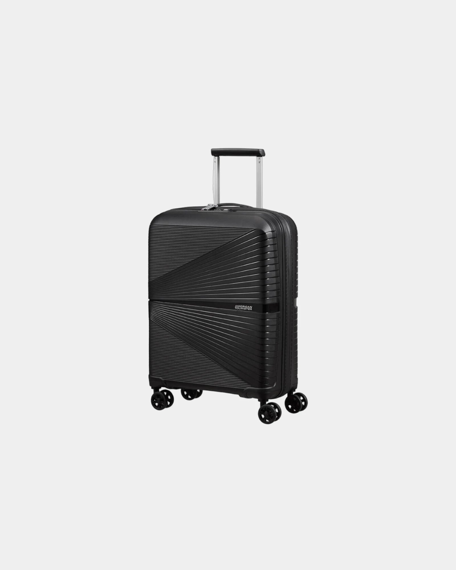 Walizka kabinowa 4-kołowa 55 cm American Tourister z nadrukiem - Czarny