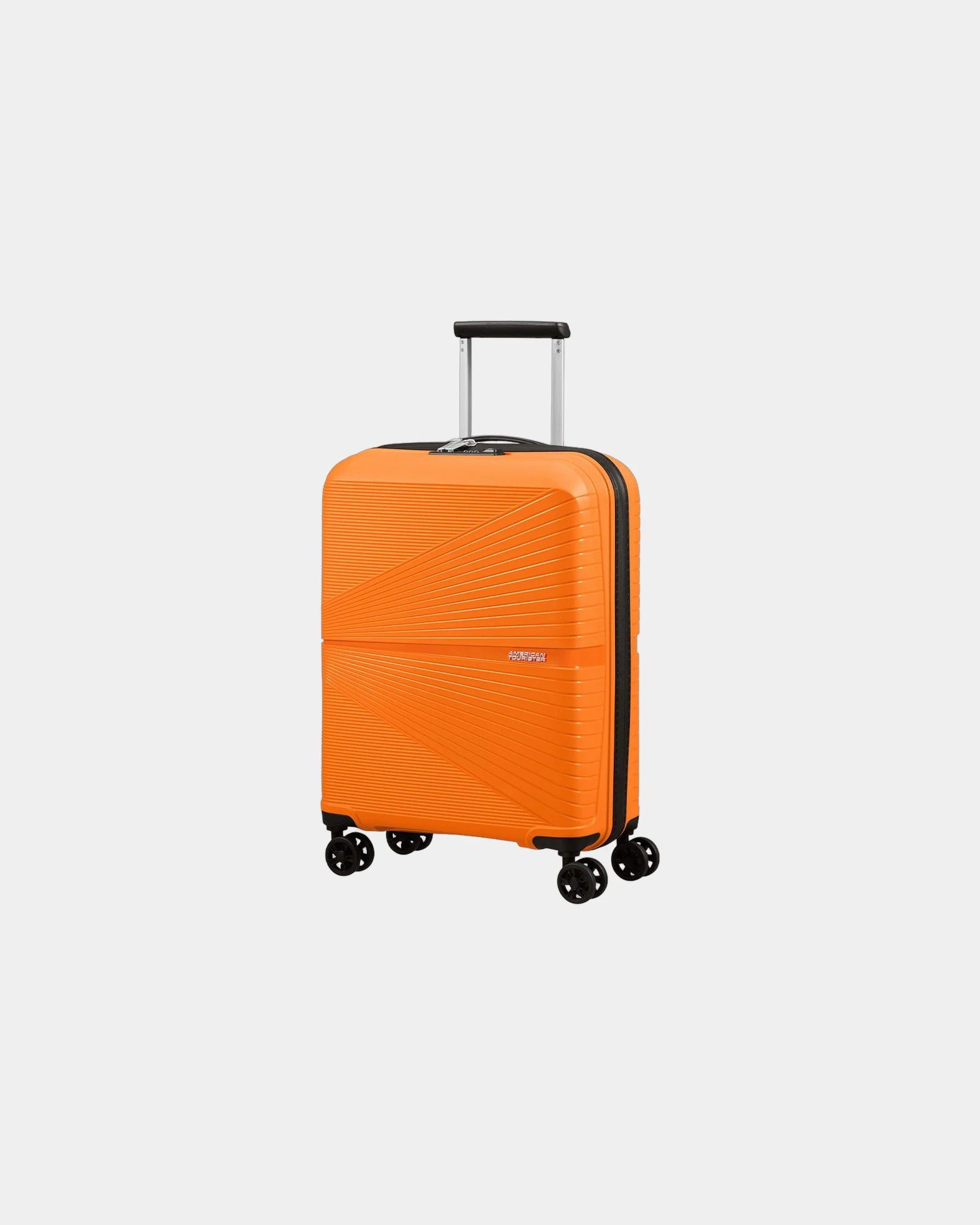 Lekka walizka 4-kołowa American Tourister Airconic 67 cm z nadrukiem - Pomarańczowy