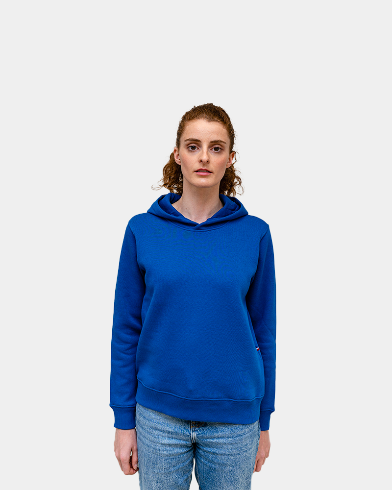 Damska bluza z kapturem Made in France z logo - 16