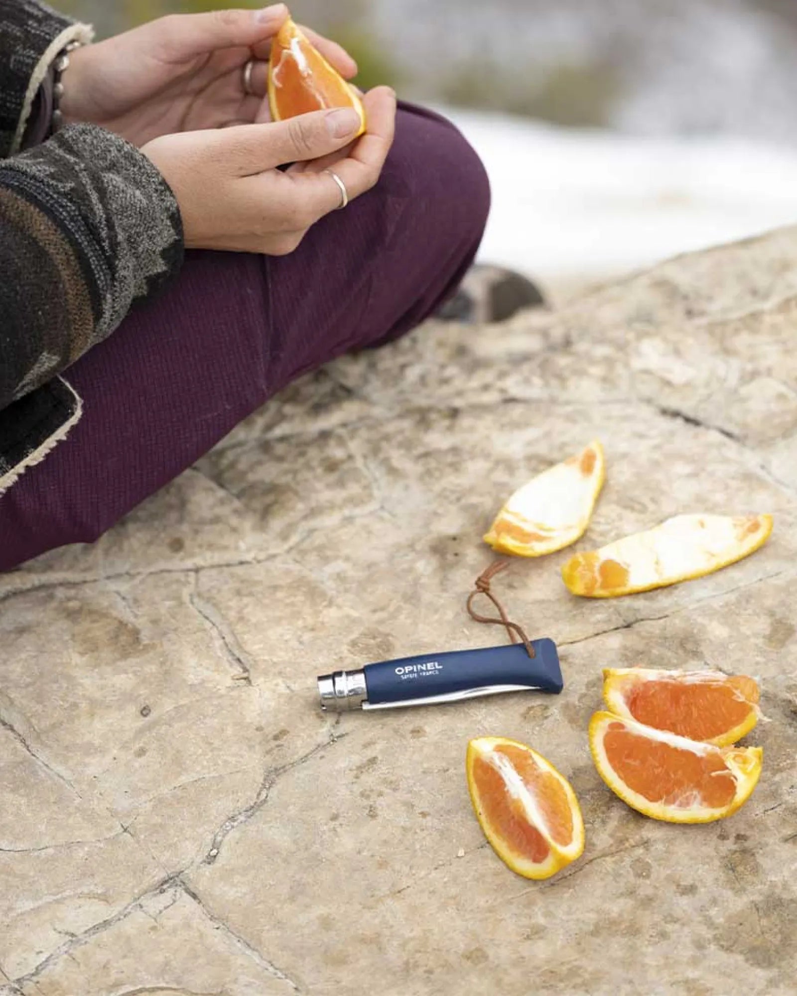 Nóż ze stali nierdzewnej Opinel N°06 Baroudeur z nadrukiem - 21