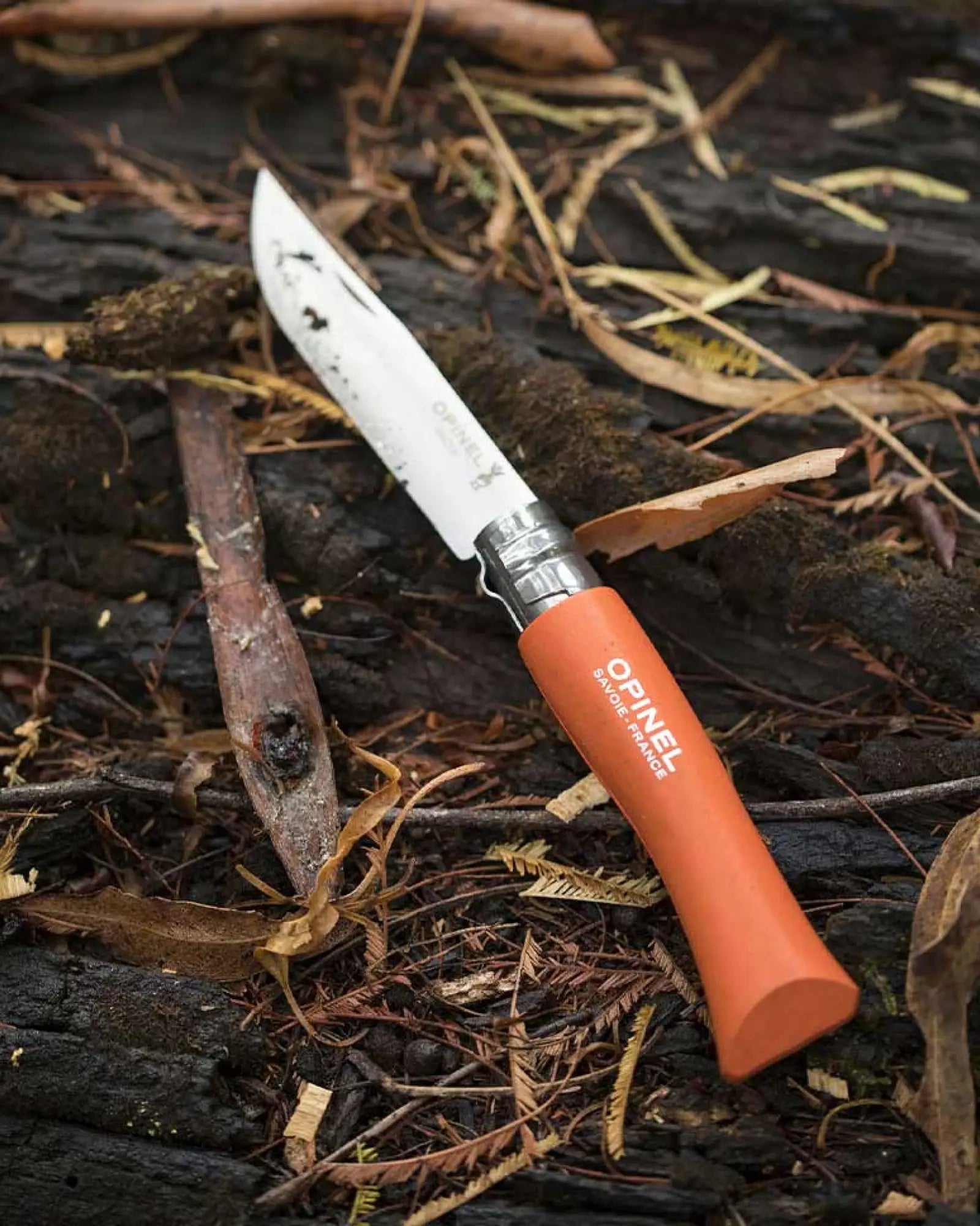 Nóż ze stali nierdzewnej Opinel N°06 Baroudeur z nadrukiem - 10