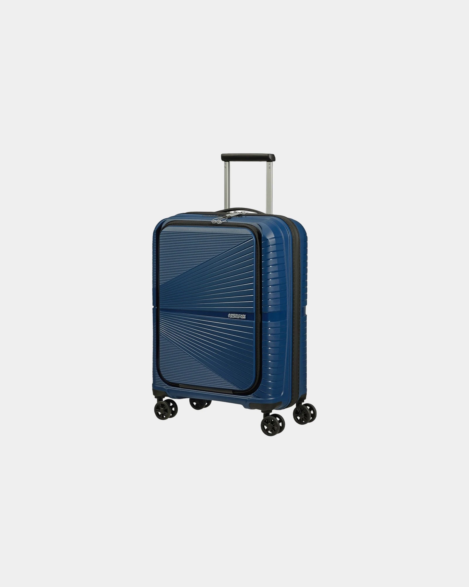 Walizka kabinowa 4-kołowa 55 cm American Tourister z nadrukiem - Granatowy