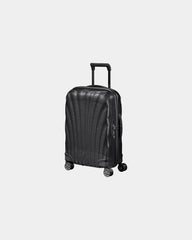 Walizka kabinowa rozszerzana Samsonite C-LITE 55 cm z nadrukiem - Czarny