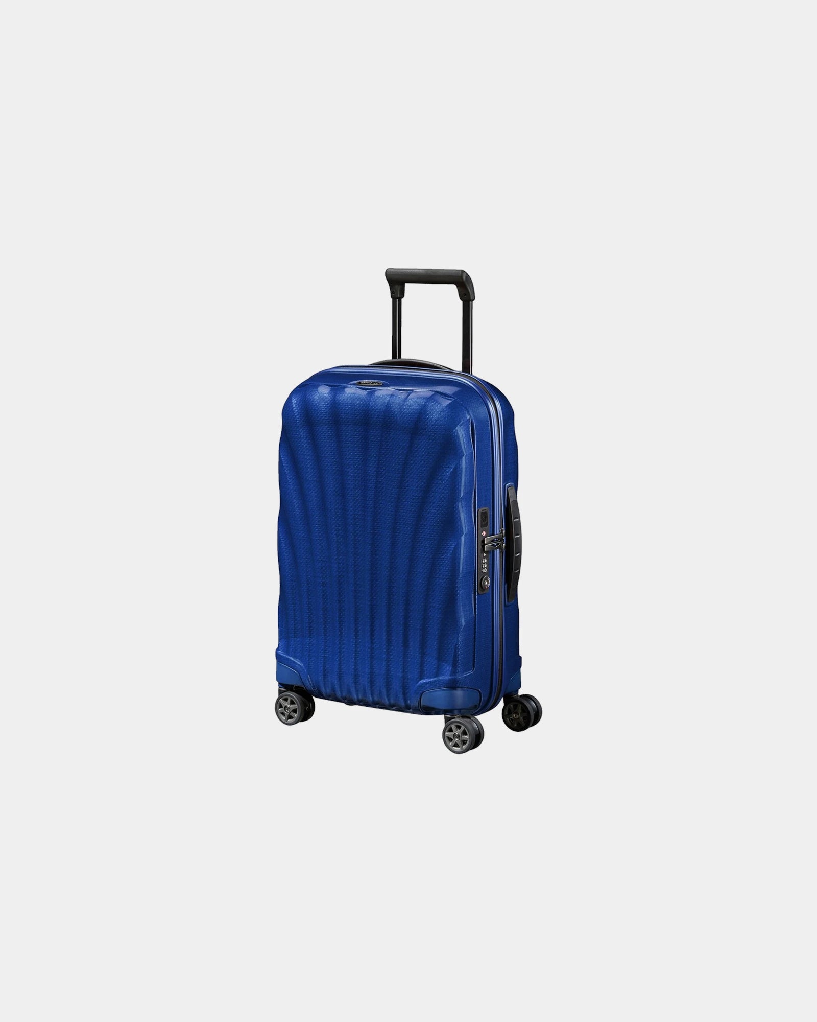 Walizka kabinowa rozszerzana Samsonite C-LITE 55 cm z nadrukiem - Ciemnoniebieski