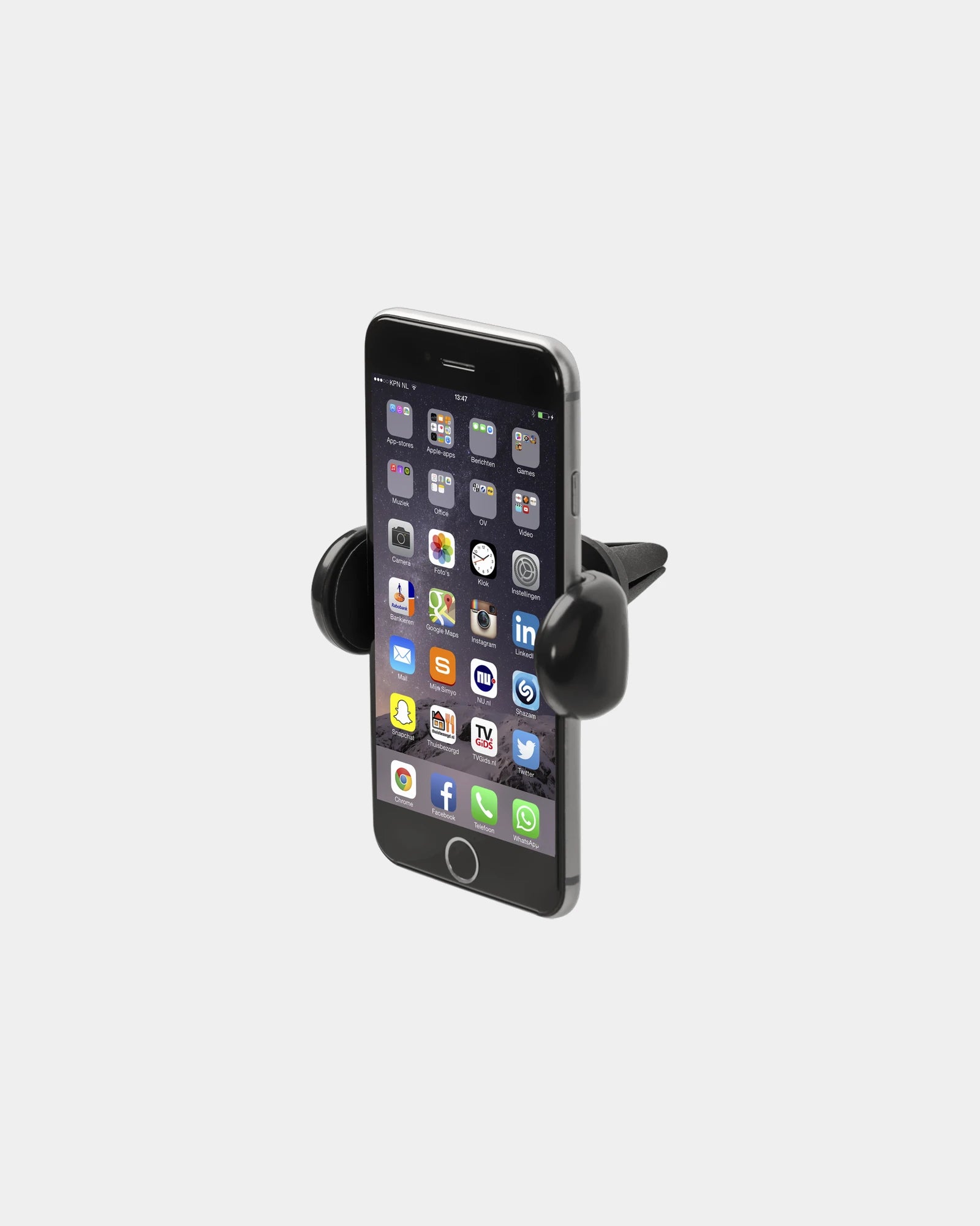 Uchwyt samochodowy na telefon Grip, obrót 360° z nadrukiem - 4