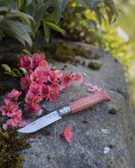 Nóż ze stali węglowej Opinel N°02 Carbone z nadrukiem - 15