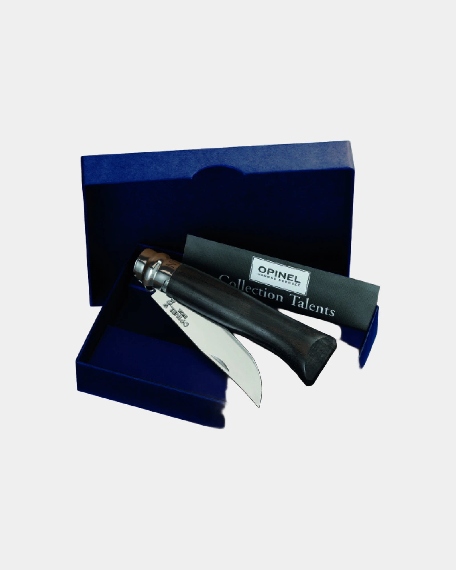 Nóż ze stali węglowej Opinel N°02 Carbone z nadrukiem - 3
