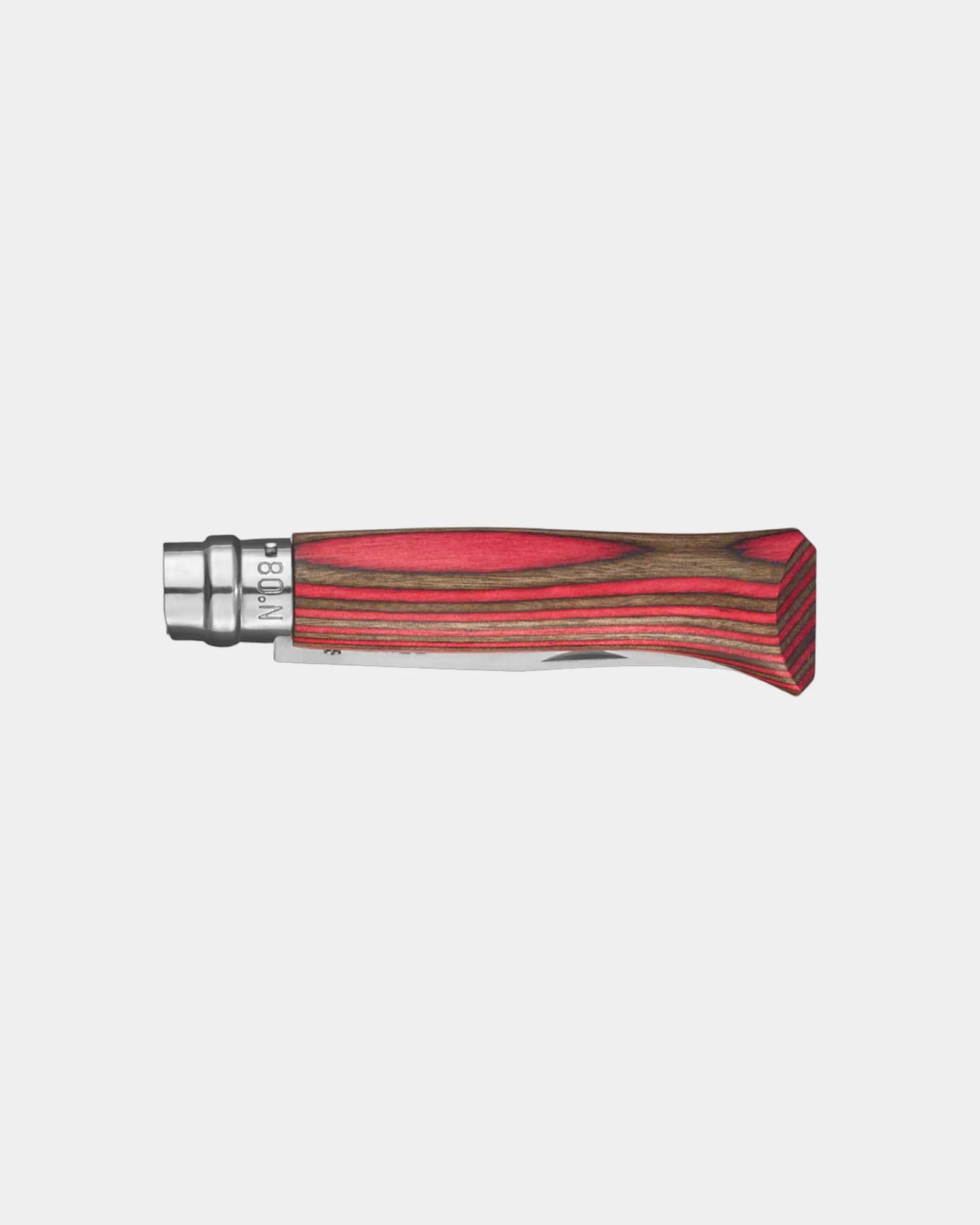 Nóż ze stali węglowej Opinel N°02 Carbone z nadrukiem - 12