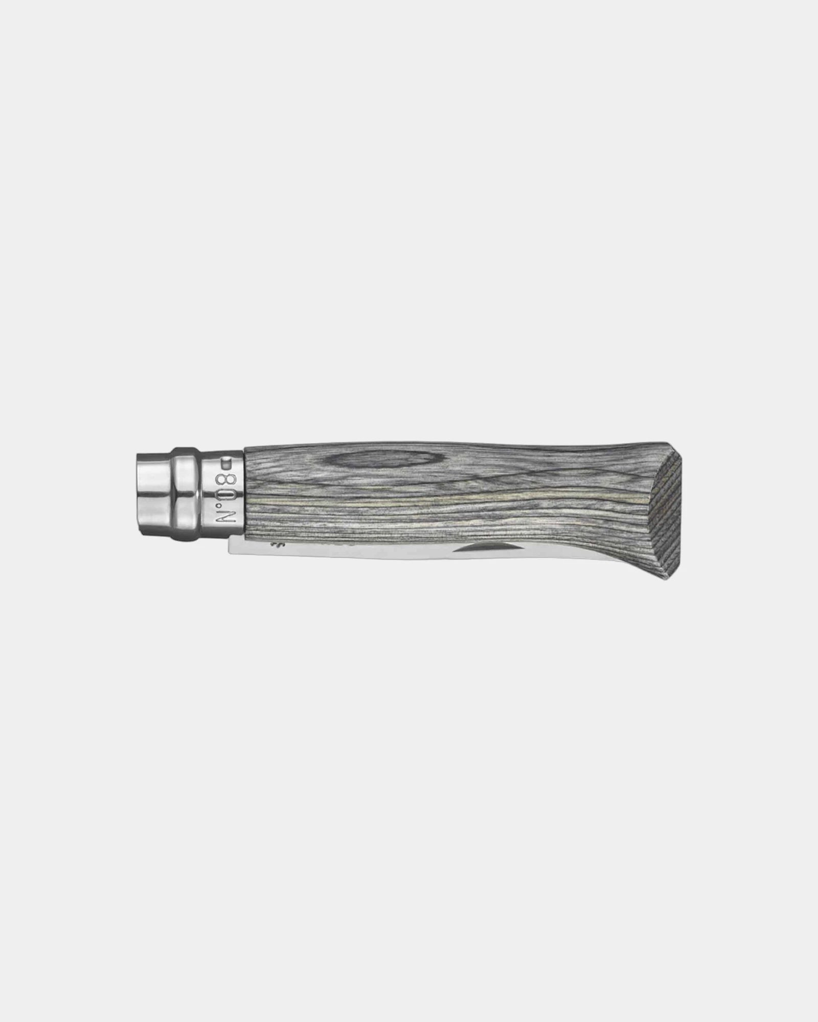 Nóż ze stali węglowej Opinel N°02 Carbone z nadrukiem - 9