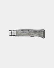 Nóż ze stali węglowej Opinel N°02 Carbone z nadrukiem - 9