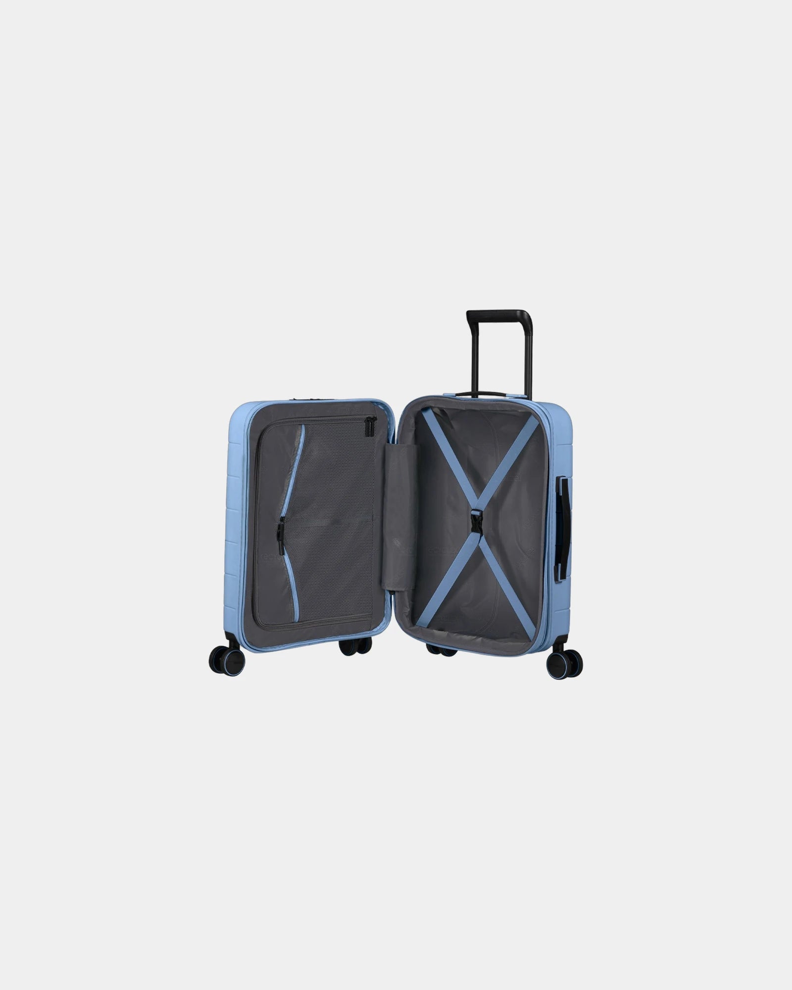 Walizka kabinowa z poliwęglanu 55 cm American Tourister z nadrukiem - 15
