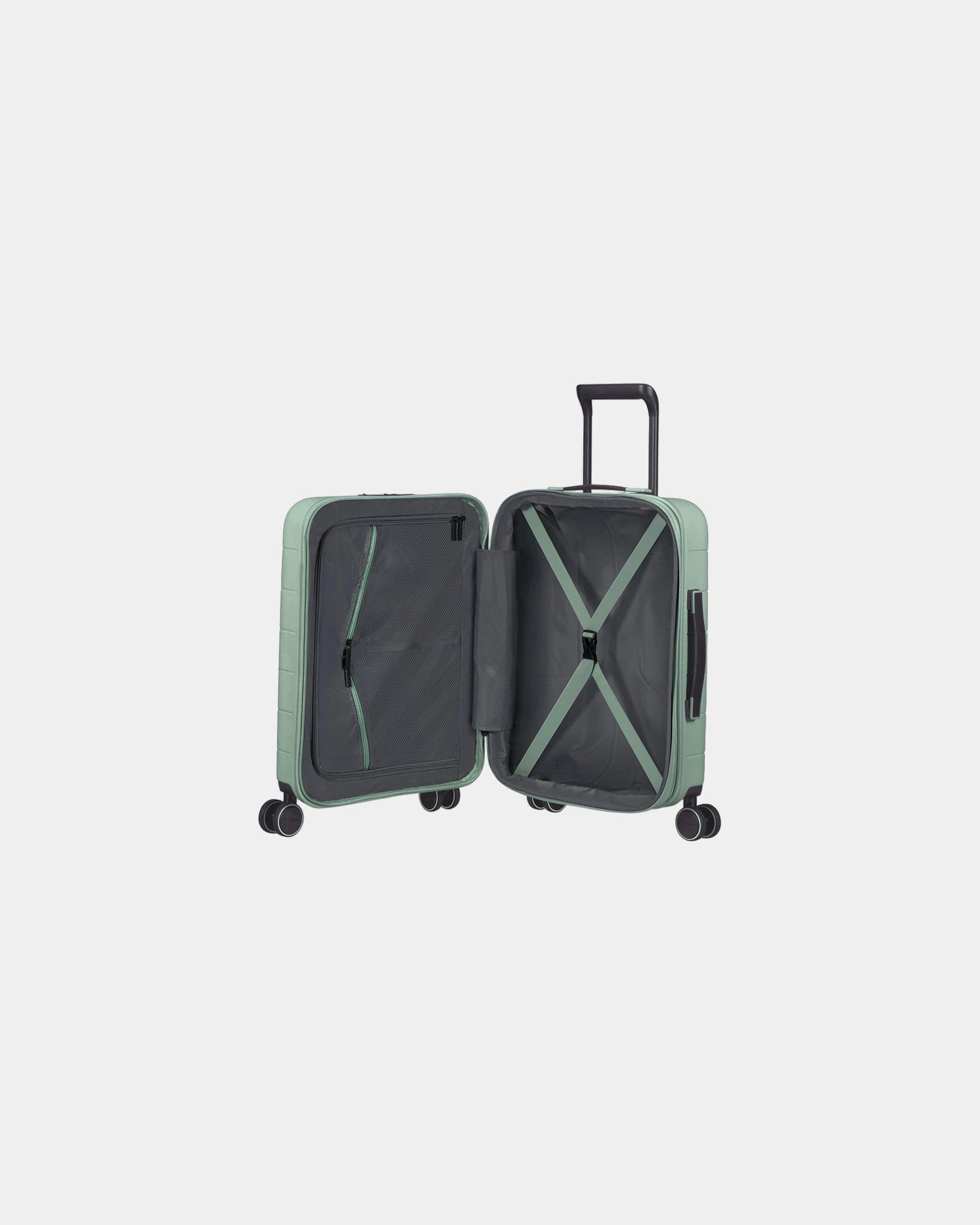 Walizka kabinowa z poliwęglanu 55 cm American Tourister z nadrukiem - 23