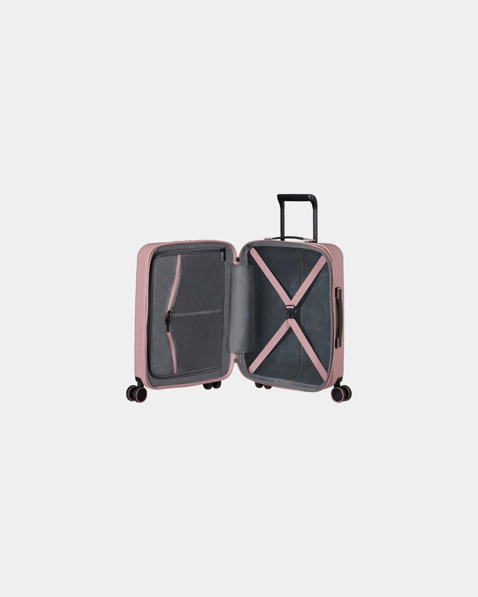 Walizka kabinowa z poliwęglanu 55 cm American Tourister z nadrukiem - 7