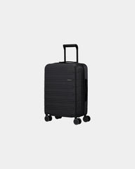 Walizka kabinowa z poliwęglanu 55 cm American Tourister z nadrukiem - Czarny