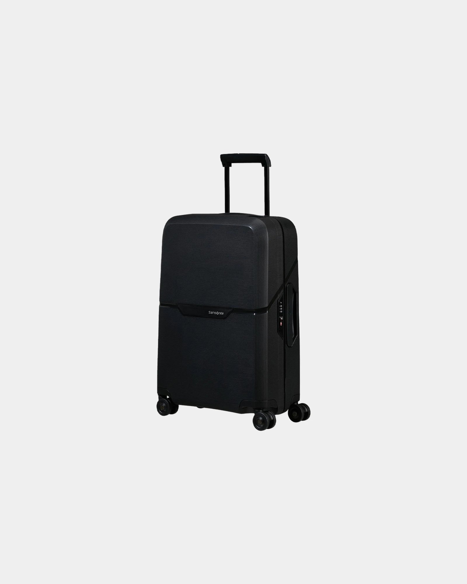 Walizka twarda z recyklingu Samsonite Magnum 81 cm z nadrukiem - Szary