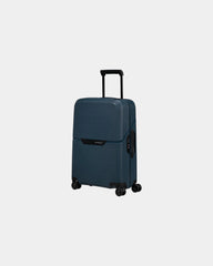 Walizka twarda z recyklingu Samsonite Magnum 81 cm z nadrukiem - Ciemnoniebieski