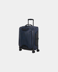 Walizka 4-kołowa Samsonite Ecodiver 79 cm z recyklingu z nadrukiem - Granatowy