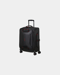 Walizka 4-kołowa Samsonite Ecodiver 79 cm z recyklingu z nadrukiem - Czarny