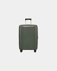 Walizka rozszerzana Samsonite Upscape 75 cm z nadrukiem - Zielony paprociowy