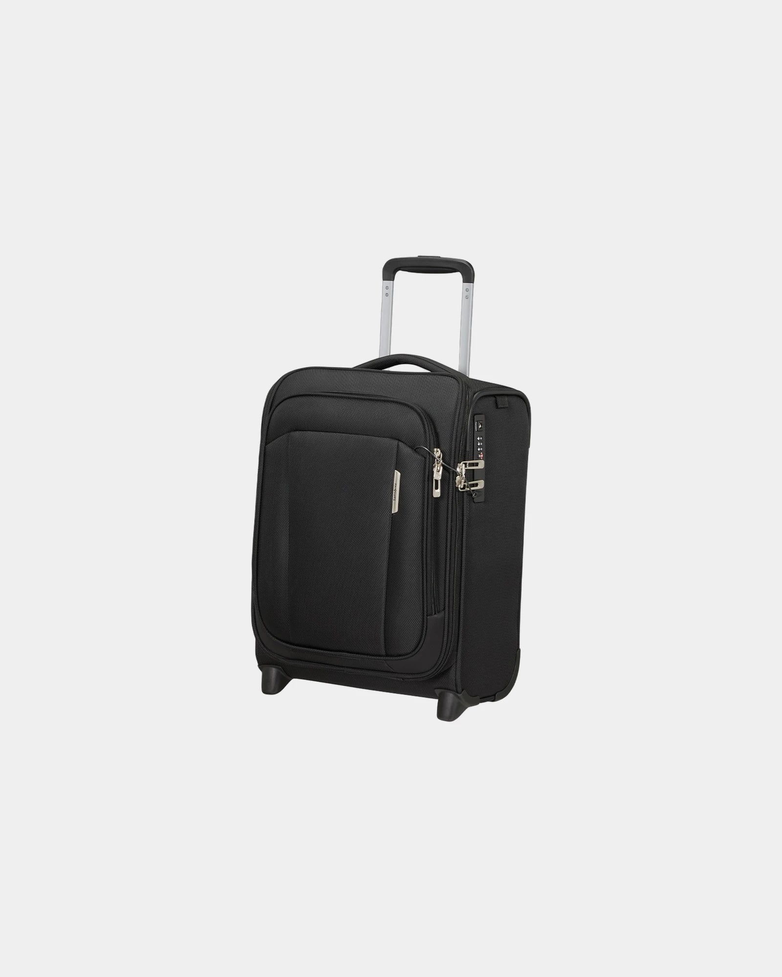 Walizka kabinowa z recyklingu Samsonite Respark 45 cm z nadrukiem - Czarny