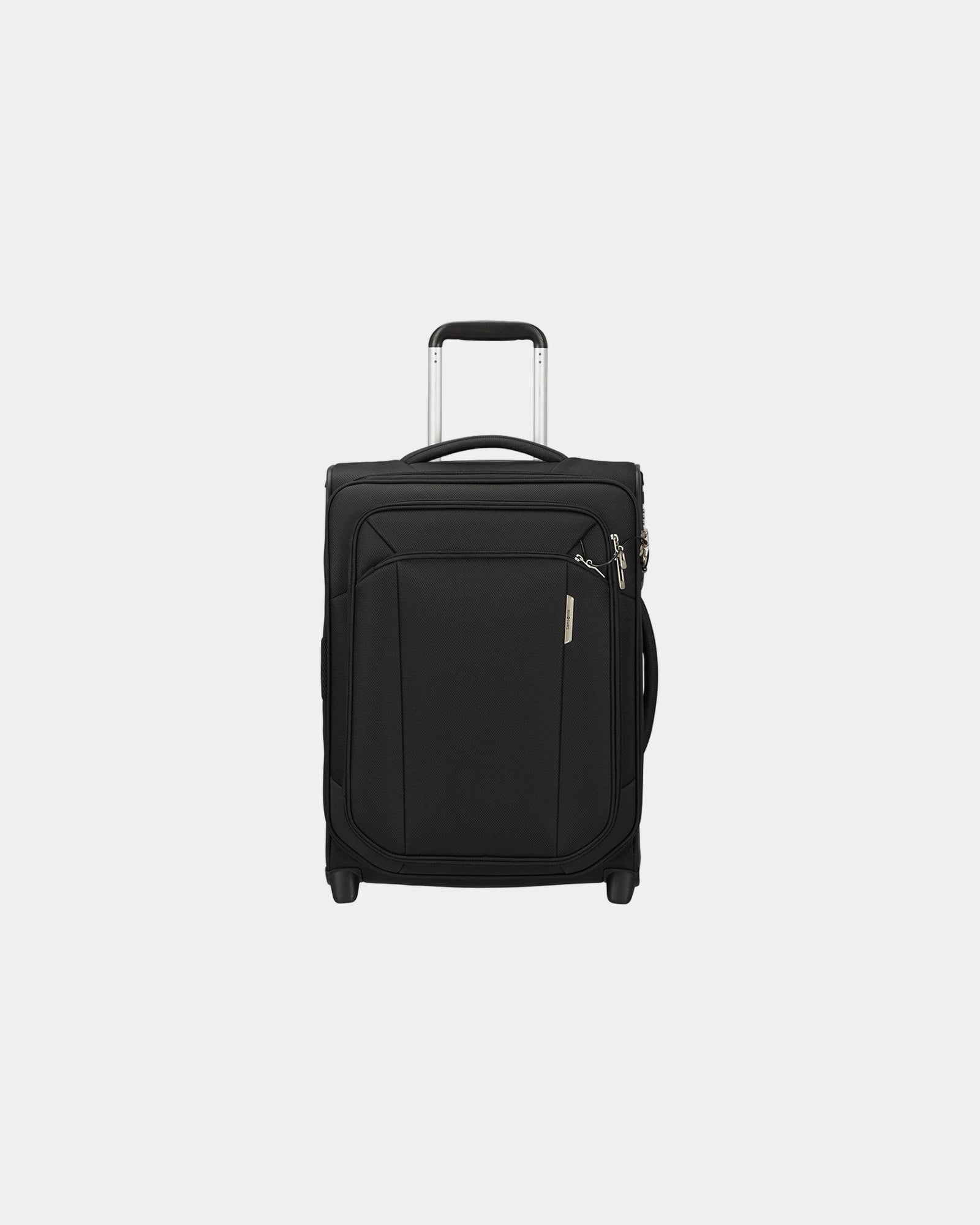 Walizka miękka z recyklingu Samsonite Respark 55 cm z nadrukiem - Czarny