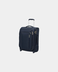 Walizka miękka z recyklingu Samsonite Respark 55 cm z nadrukiem - Ciemnoniebieski