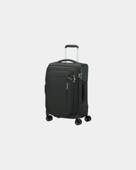 Walizka kabinowa z recyklingu Samsonite Respark 55 cm z nadrukiem - Ciemnozielony
