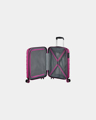 Walizka 4-kołowa z poliestru z recyklingu American Tourister z nadrukiem - 6