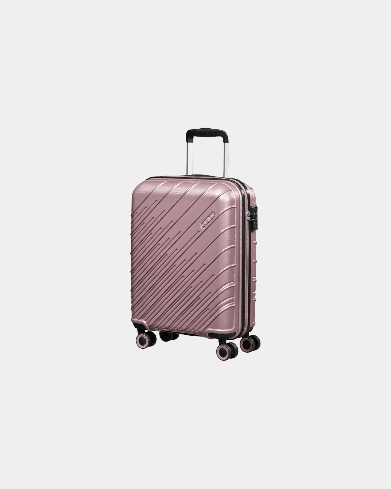 Walizka 77 cm Speedstar na 4 kółkach American Tourister z nadrukiem - Różowy