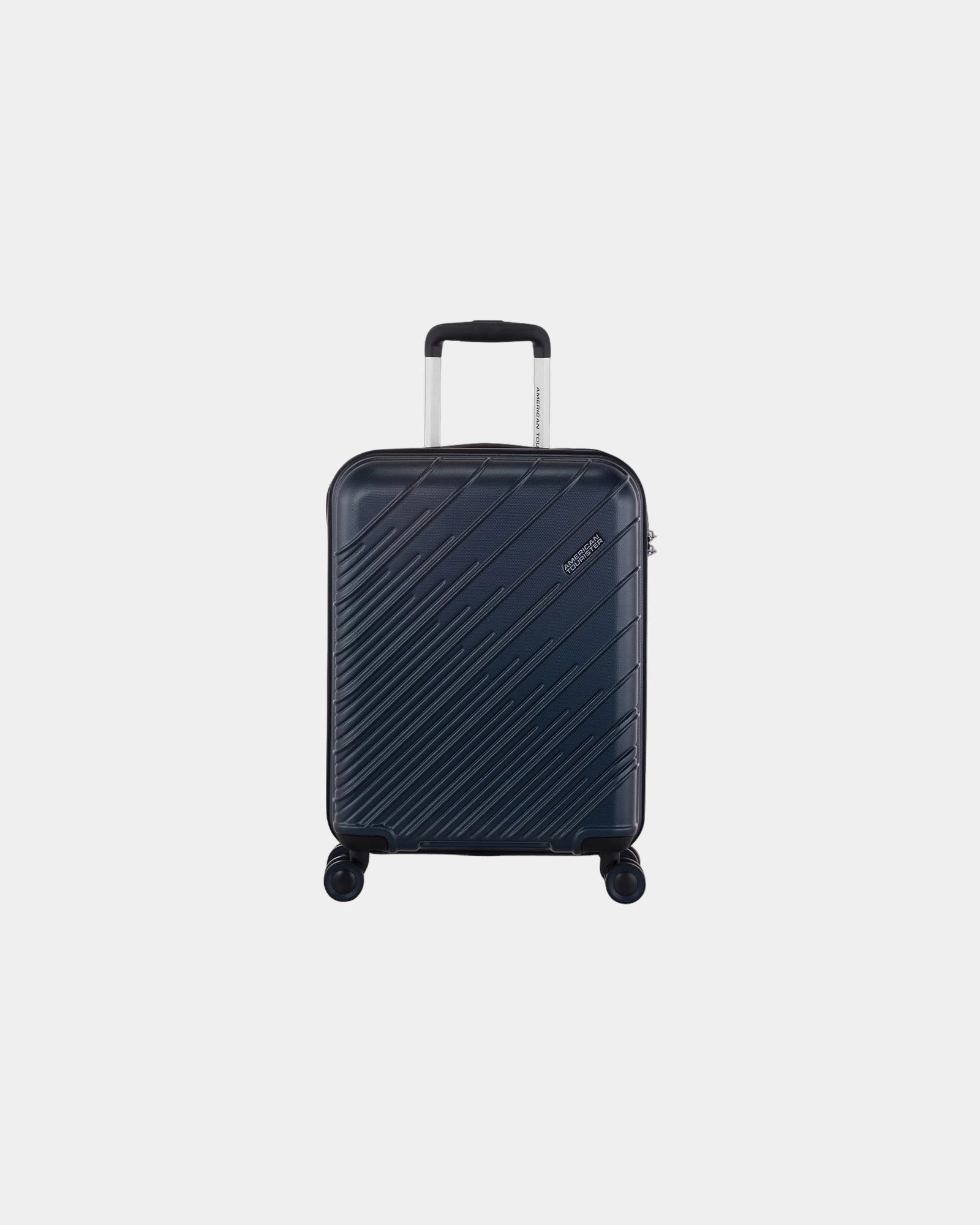 Walizka 77 cm Speedstar na 4 kółkach American Tourister z nadrukiem - Granatowy