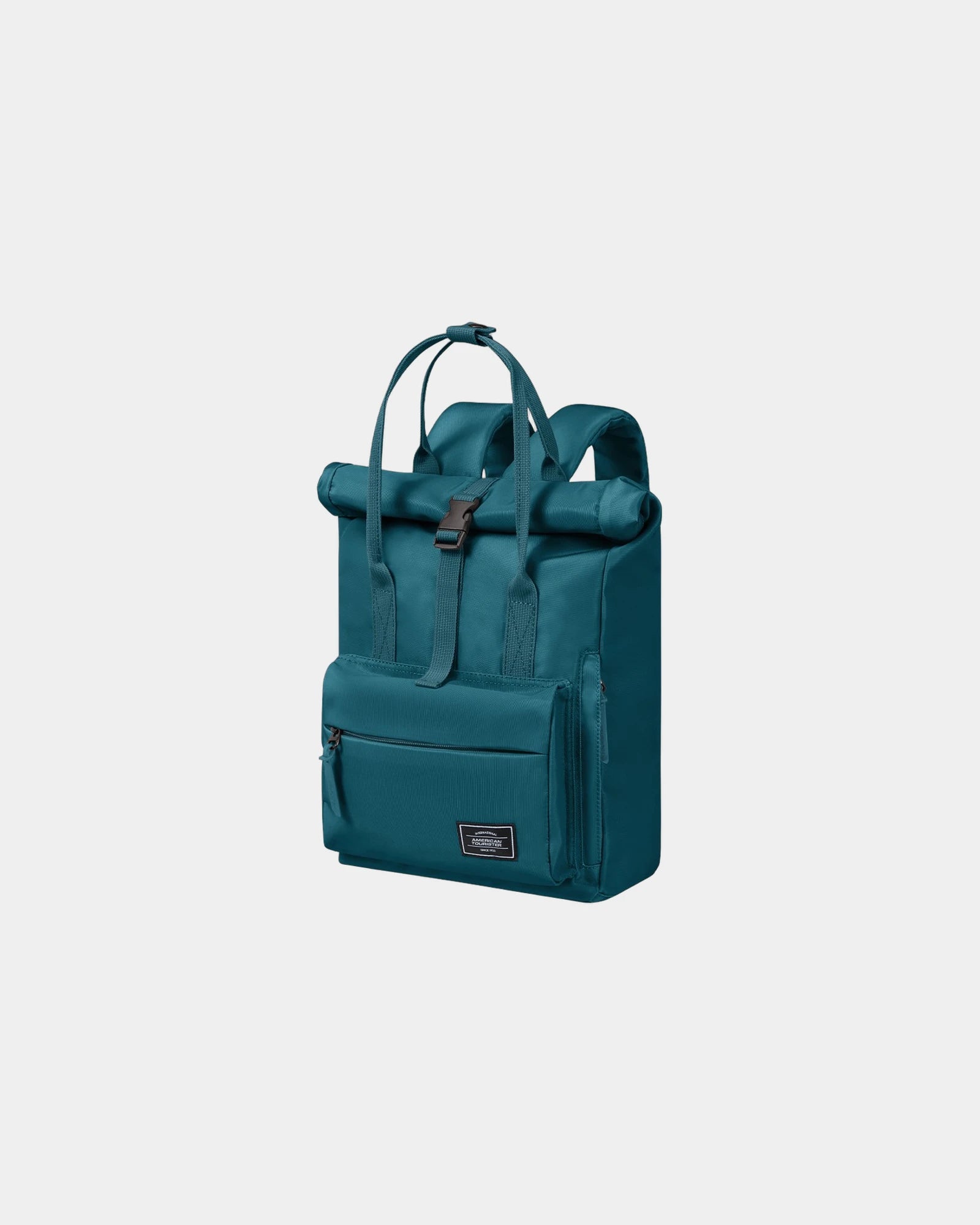 Plecak Urban Groove 17L American Tourister z nadrukiem - Niebieski naftowy