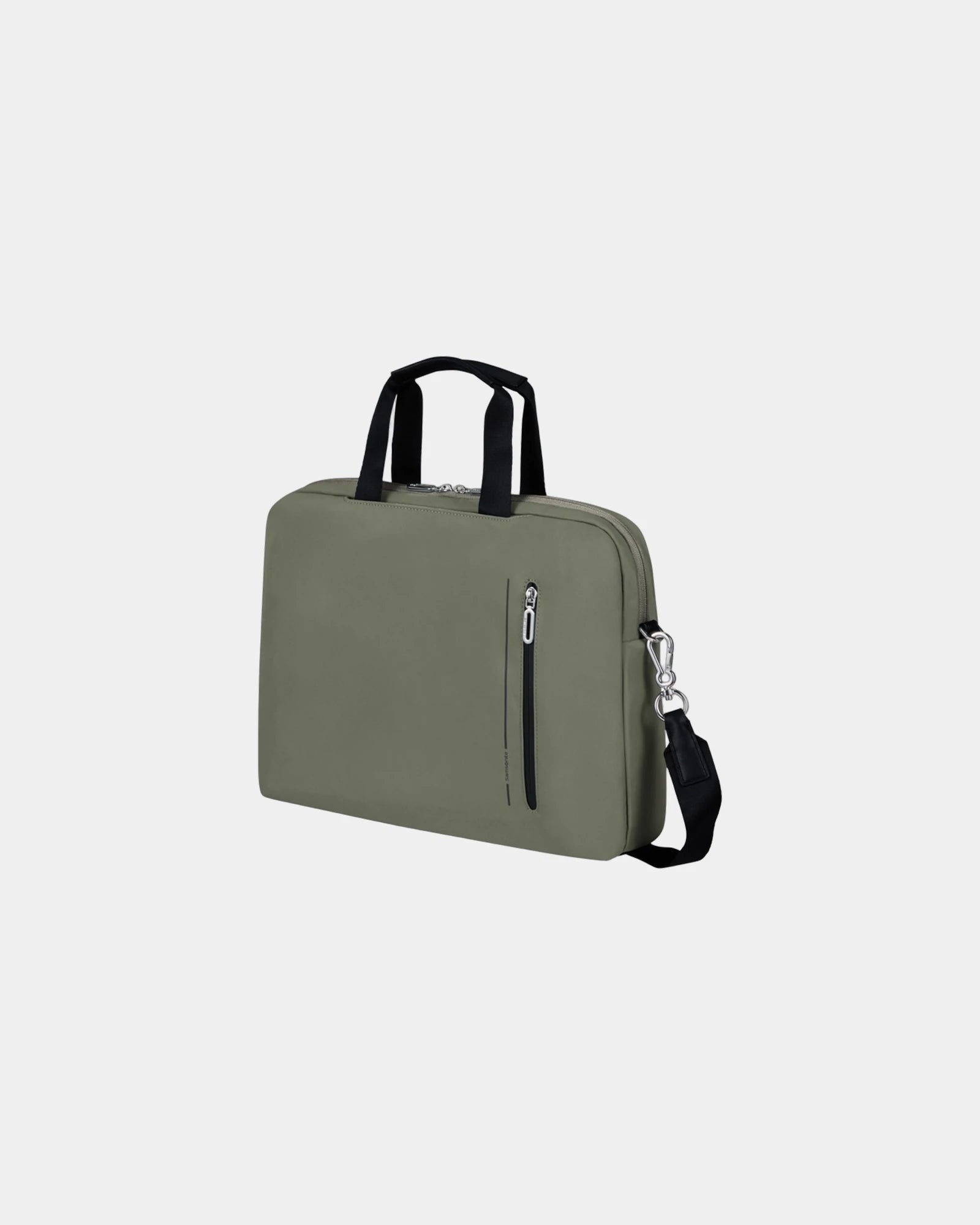 Torba na laptopa 10,5 l Samsonite Ongoing z nadrukiem - Zielony oliwkowy