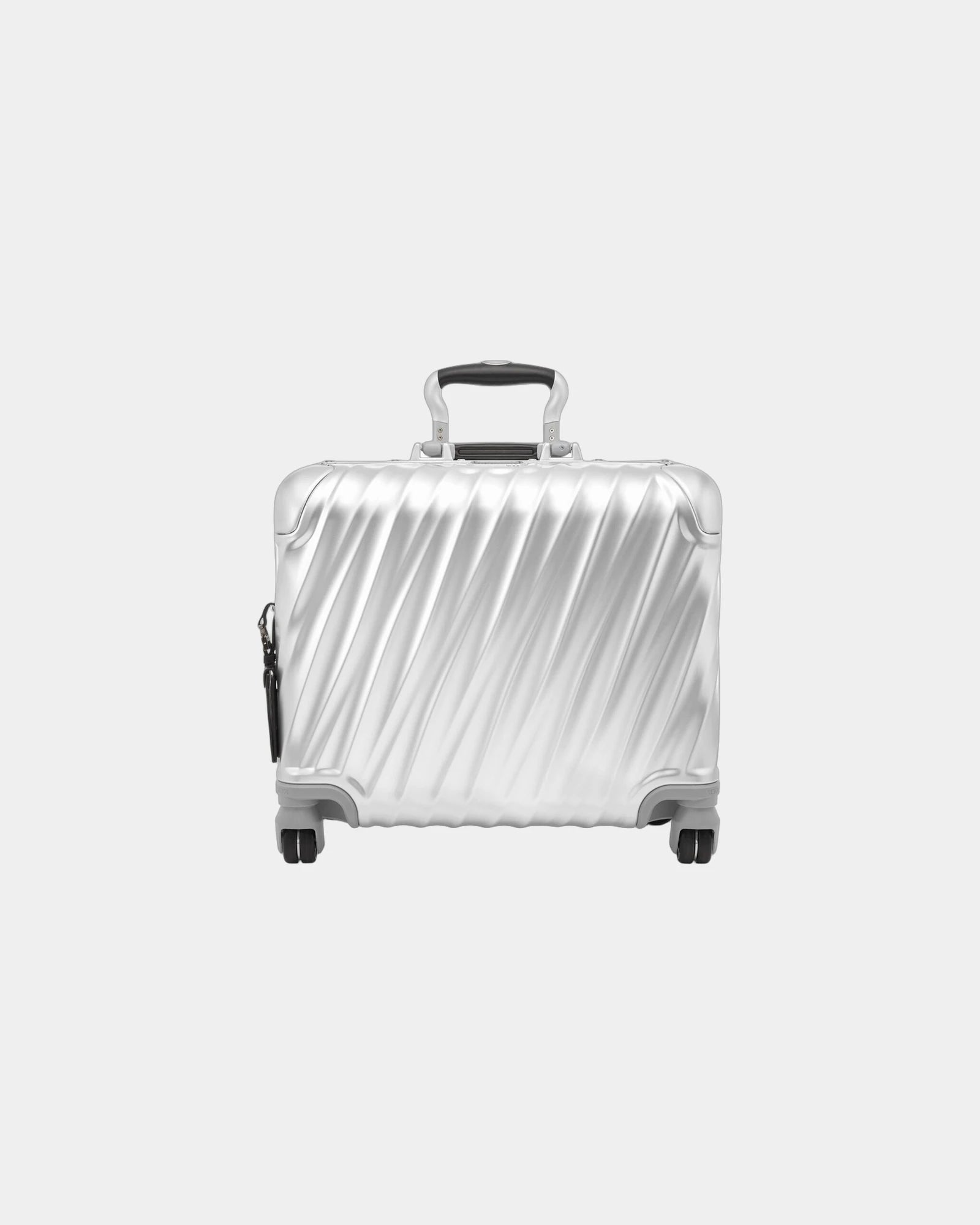 Walizka kabinowa aluminiowa Tumi 19DEGREE 40 cm z nadrukiem - Srebrny