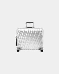 Walizka kabinowa aluminiowa Tumi 19DEGREE 40 cm z nadrukiem - Srebrny