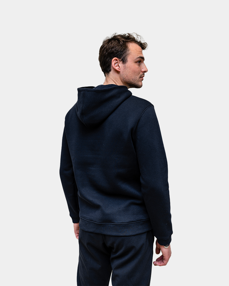 Męska bluza z kapturem Made in France z logo - 4