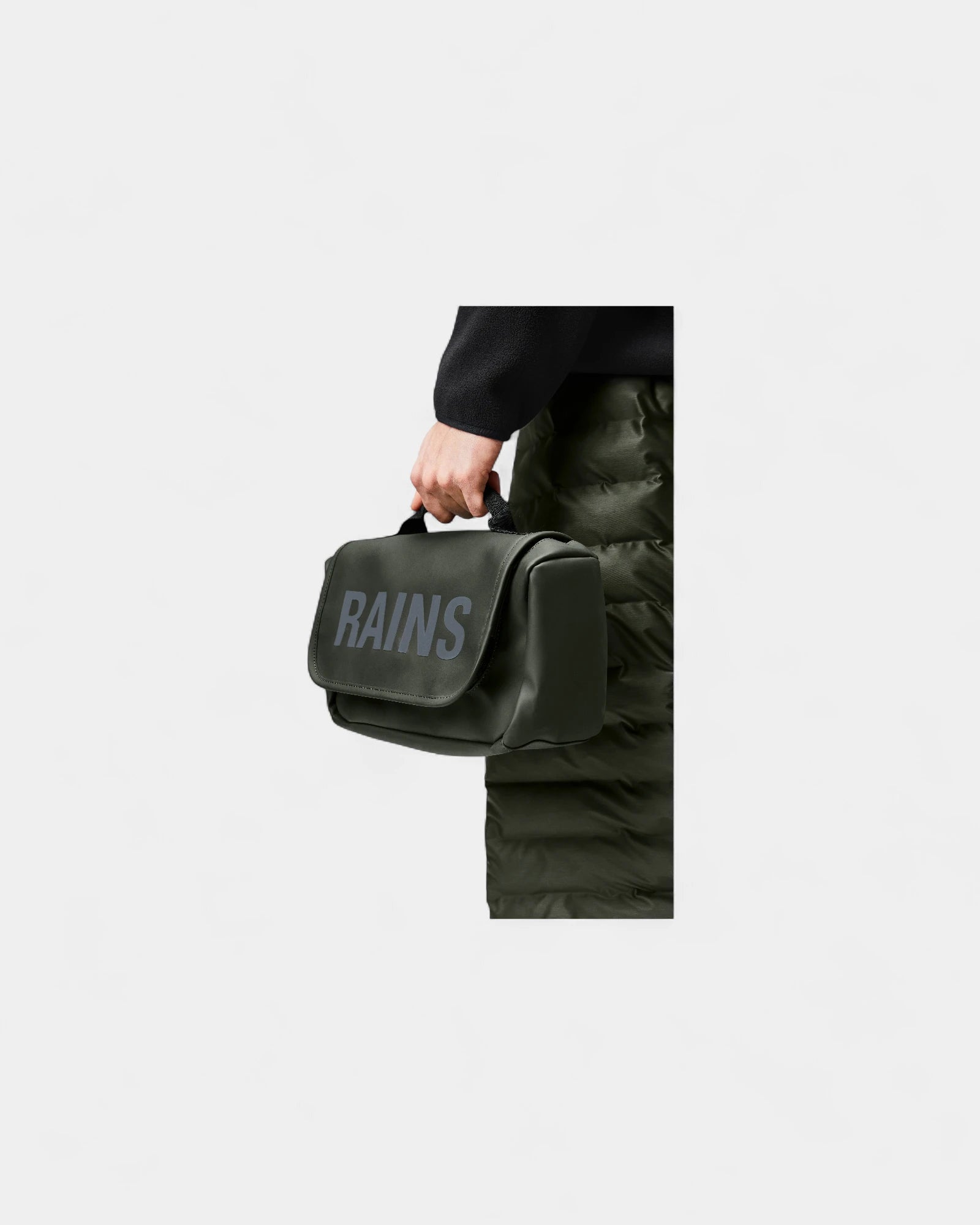Kosmetyczka Rains Texel Wash Bag wodoodporna z nadrukiem - 5