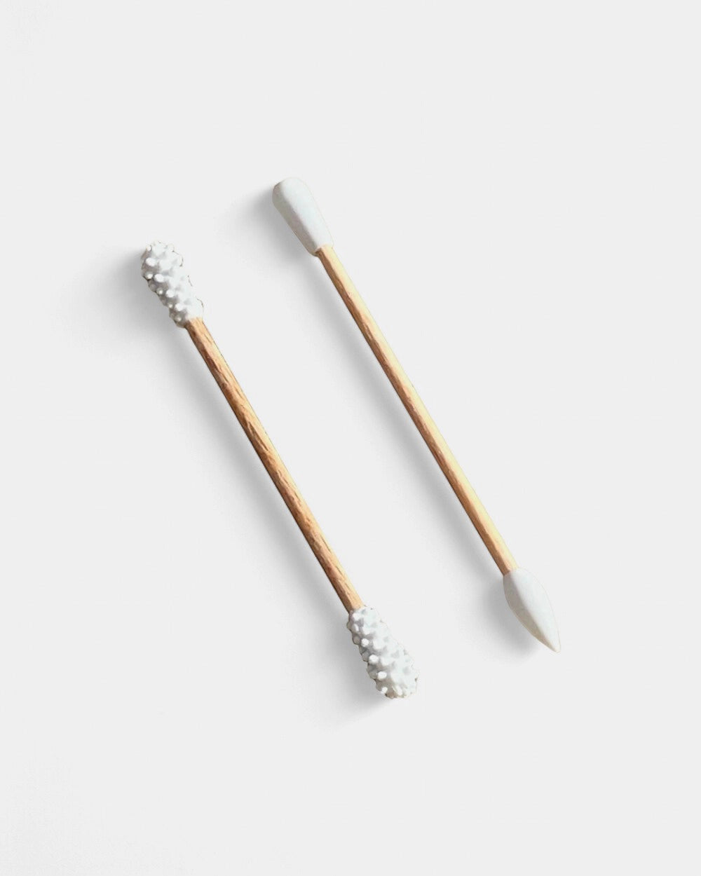Duo: wielorazowy patyczek do uszu i aplikator kosmetyczny z logo - 4