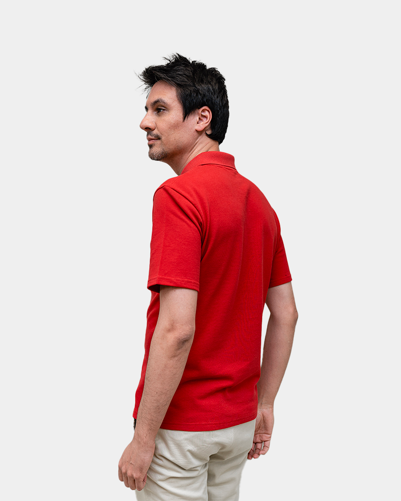 Męska koszulka polo Made in France z logo - 15