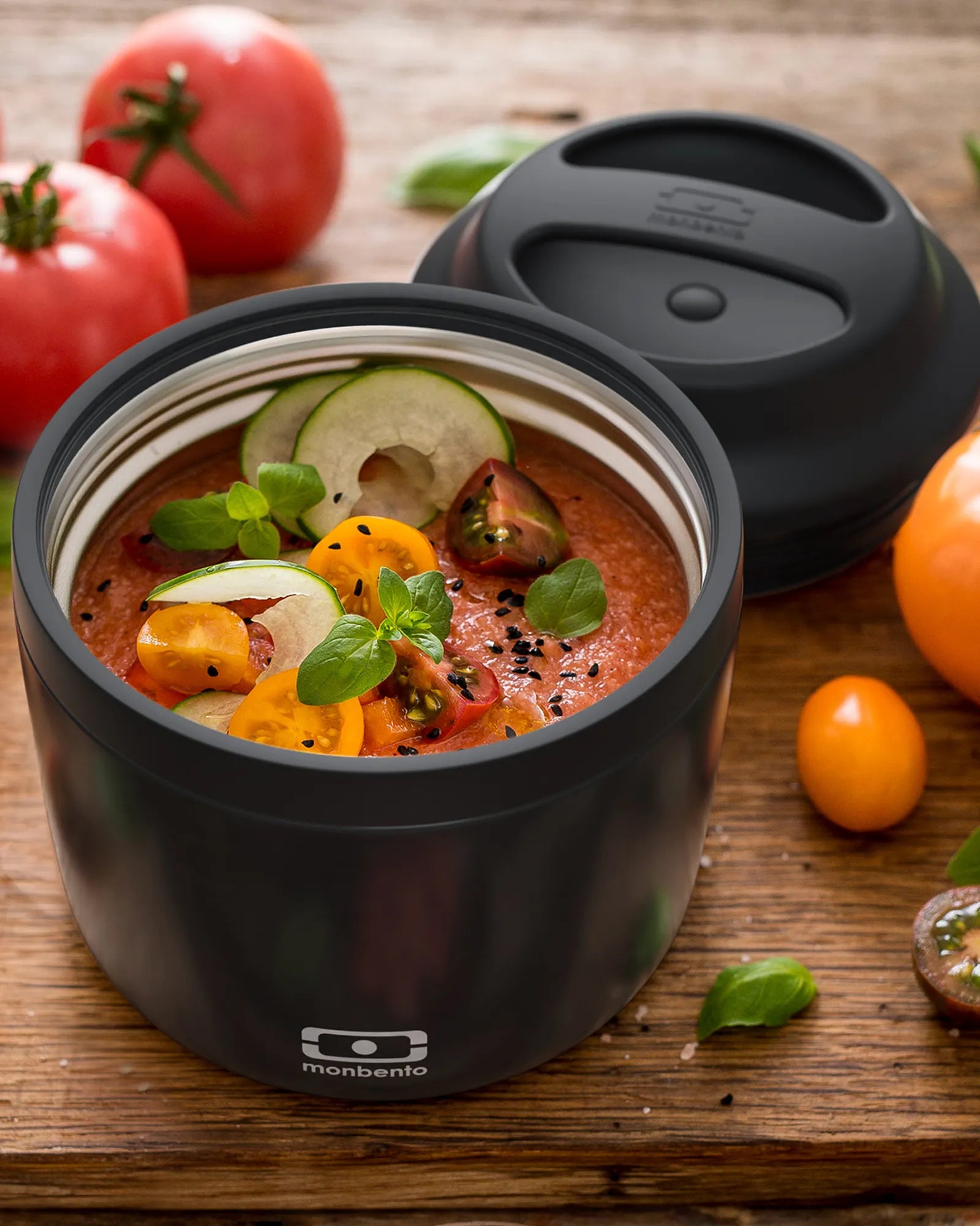 Bento termiczny ze stali nierdzewnej Monbento MB Element z nadrukiem - 4