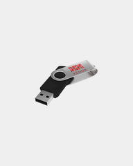 Pendrive Twister 3.0 obrotowy metalowy z nadrukiem - 1