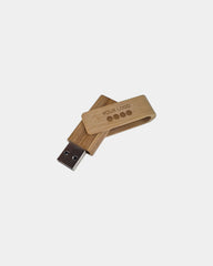 Pendrive bambusowy Twister ekologiczny z nadrukiem - 3