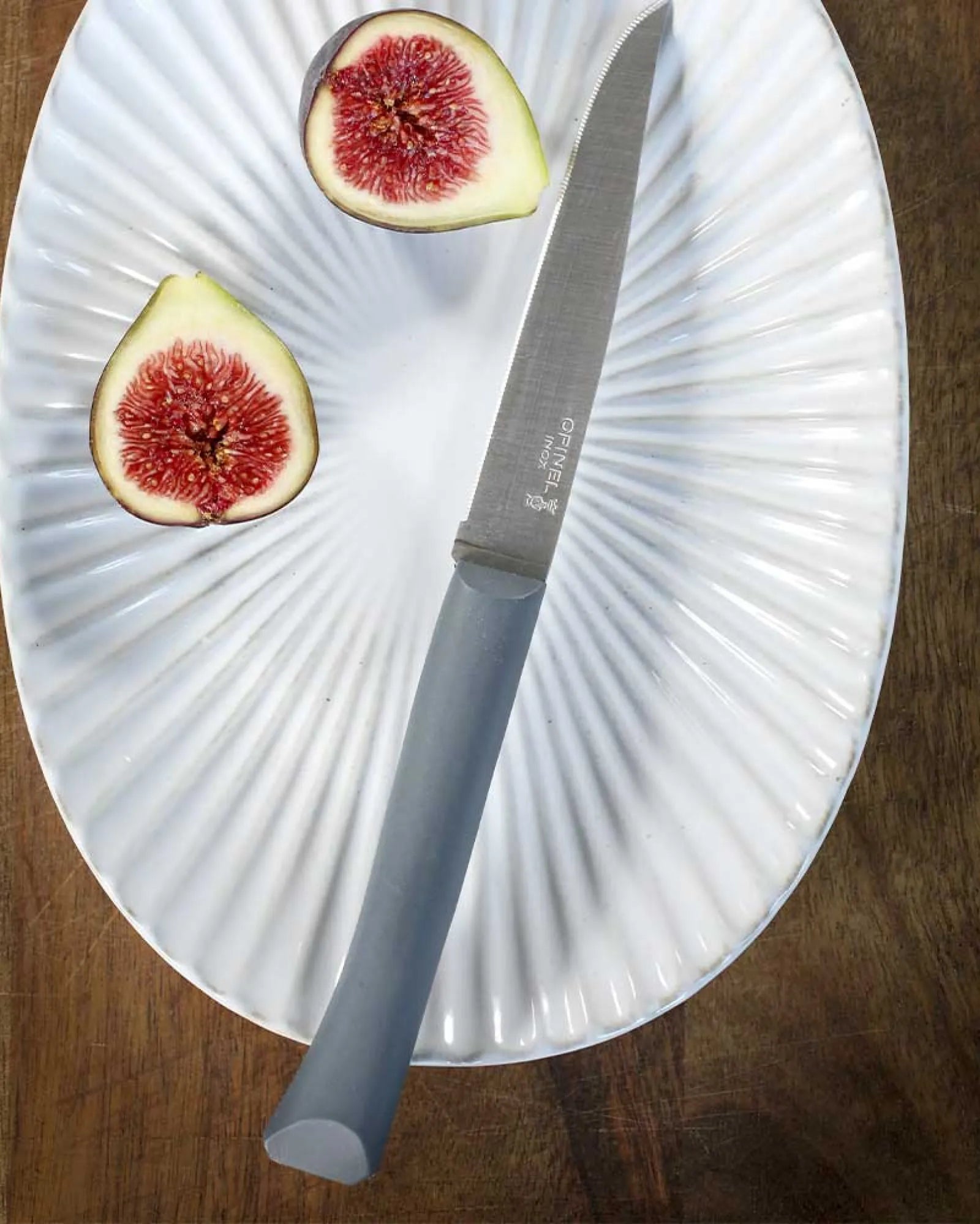 Nóż stołowy ze stali nierdzewnej Opinel Bon Appétit + z nadrukiem - 2