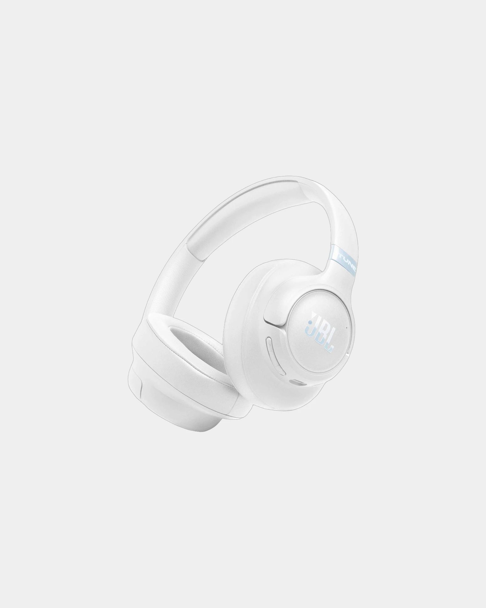 Słuchawki JBL Tune 780NC z redukcją szumów z nadrukiem - Biały
