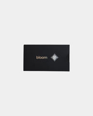 Karta-klucz Bloom Card ze stali nierdzewnej z grawerem - Matowy czarny