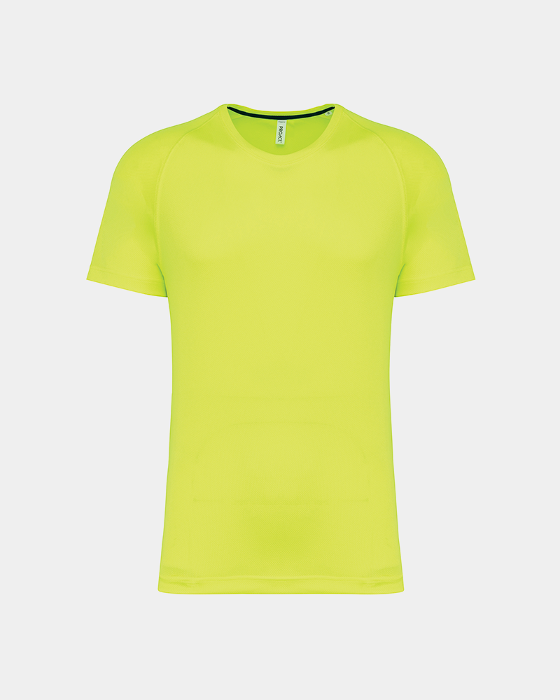 Męski sportowy T-shirt w 100% z recyklingu z nadrukiem - 9