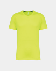 Męski sportowy T-shirt w 100% z recyklingu z nadrukiem - 9