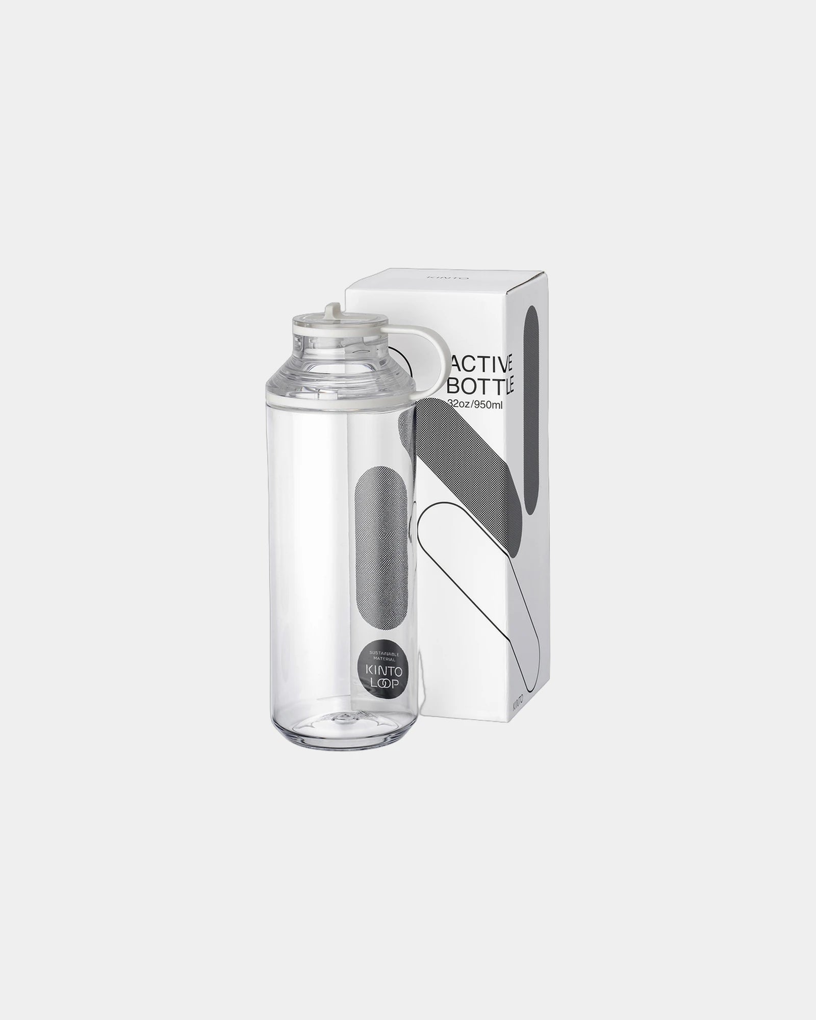Butelka Kinto ACTIVE z plastiku z recyklingu 950 ml z nadrukiem - 3