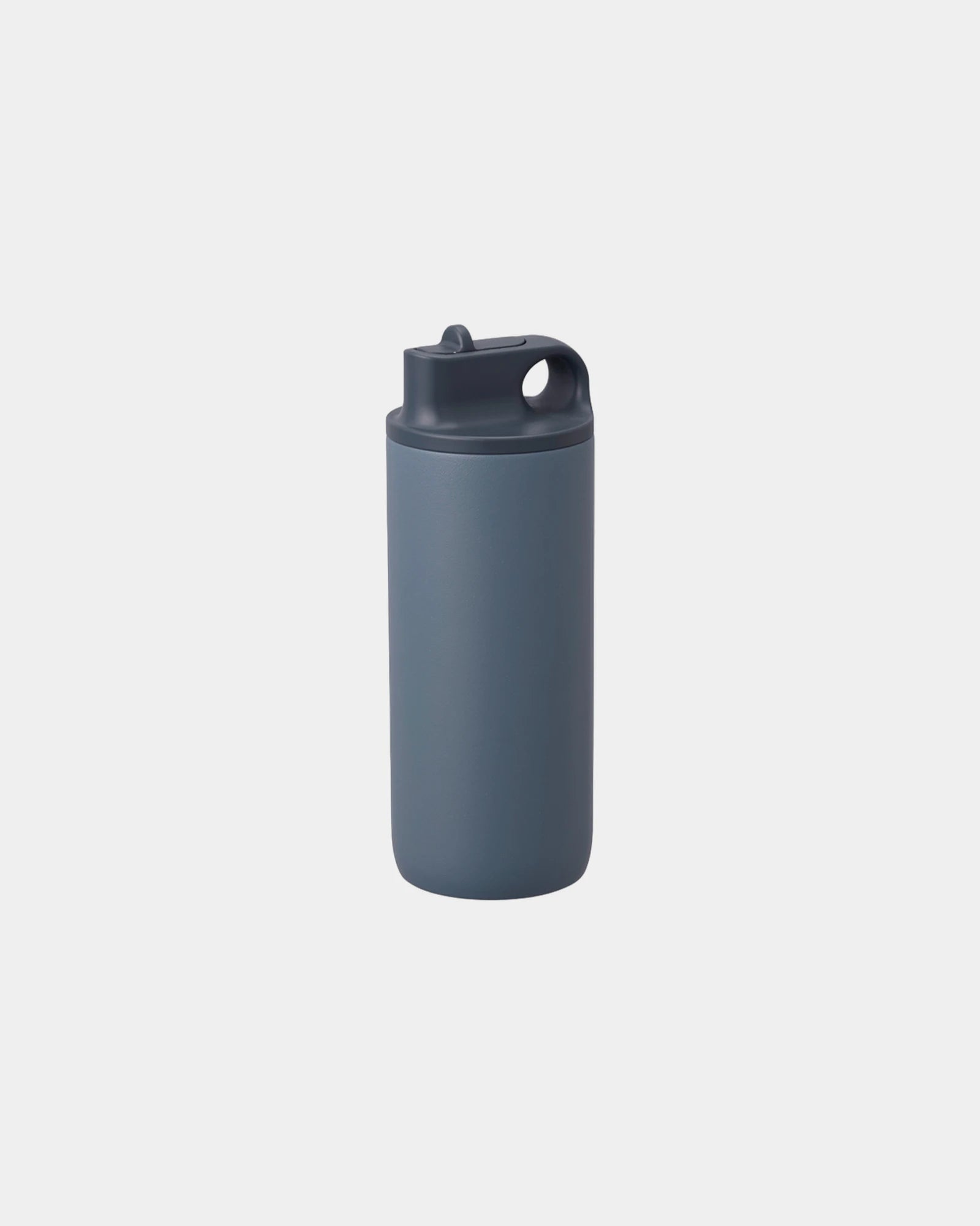 Kubek termiczny ze stali nierdzewnej Kinto Active Tumbler 600 ml z nadrukiem - Niebieskoszary