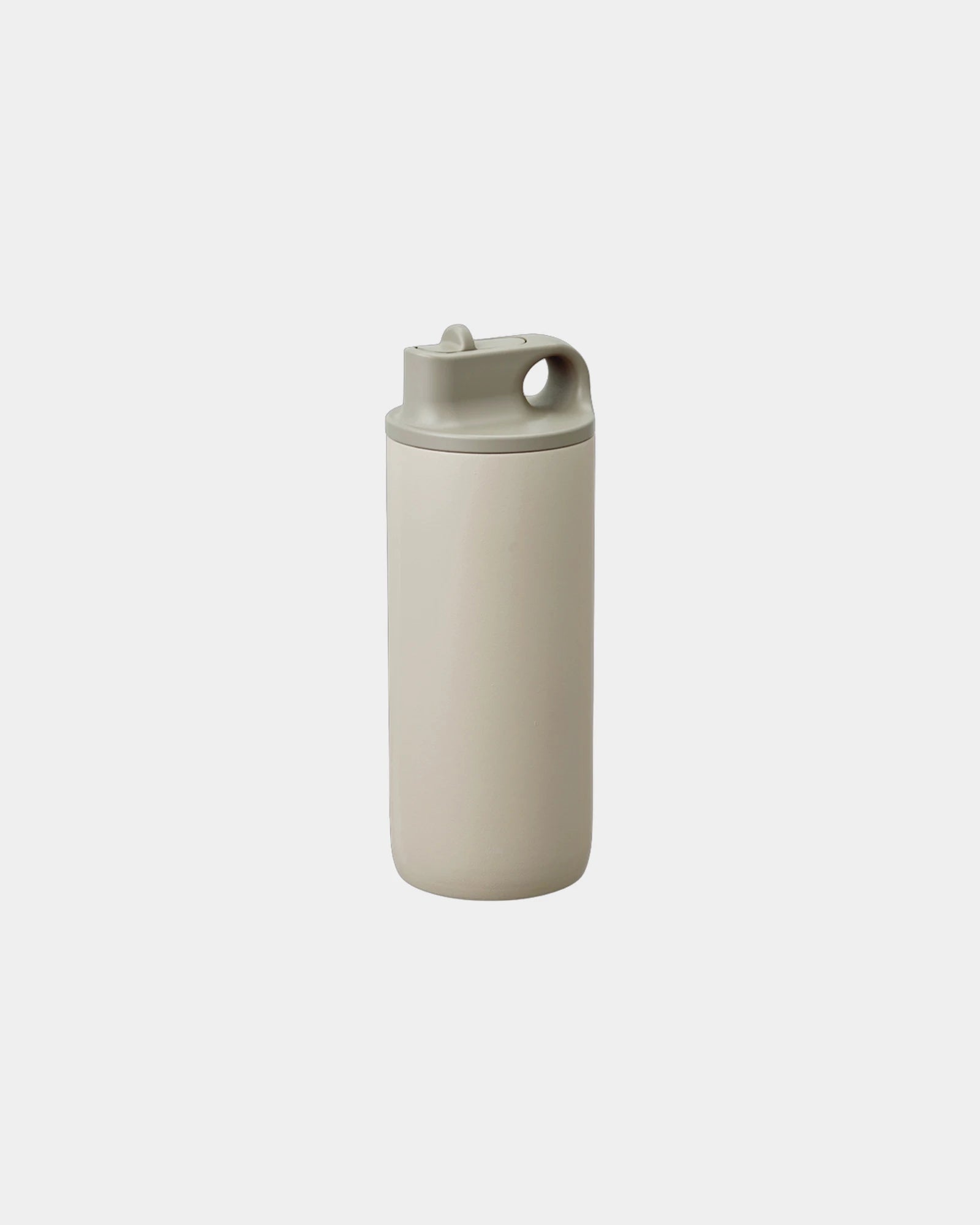 Kubek termiczny ze stali nierdzewnej Kinto Active Tumbler 600 ml z nadrukiem - Piaskowy beż