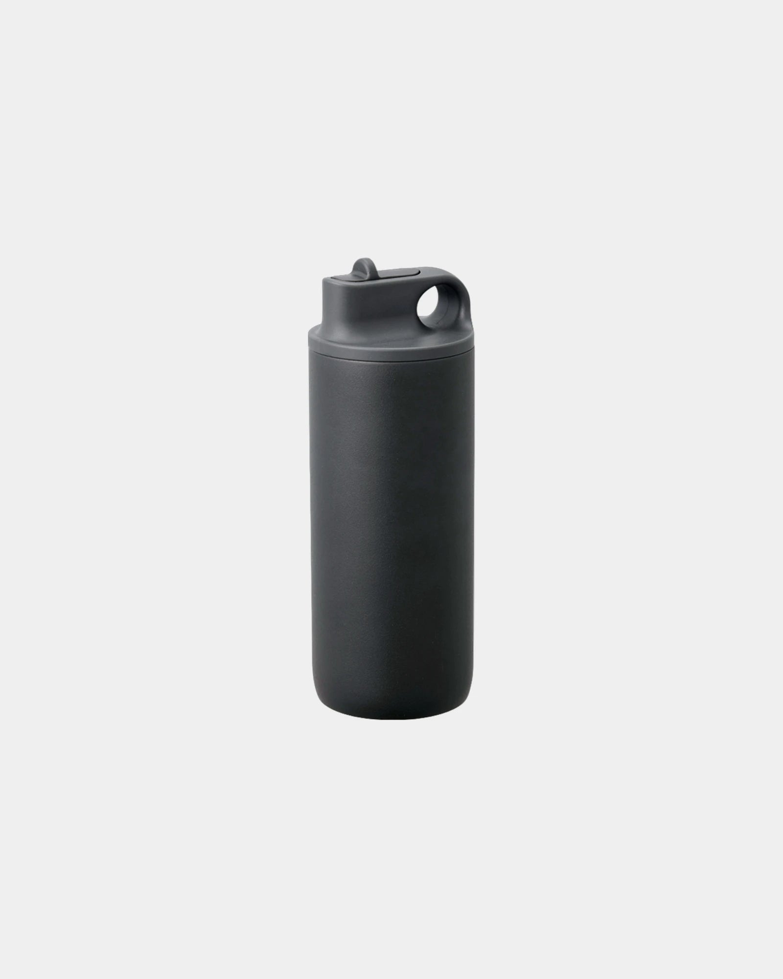 Kubek termiczny ze stali nierdzewnej Kinto Active Tumbler 600 ml z nadrukiem - Czarny